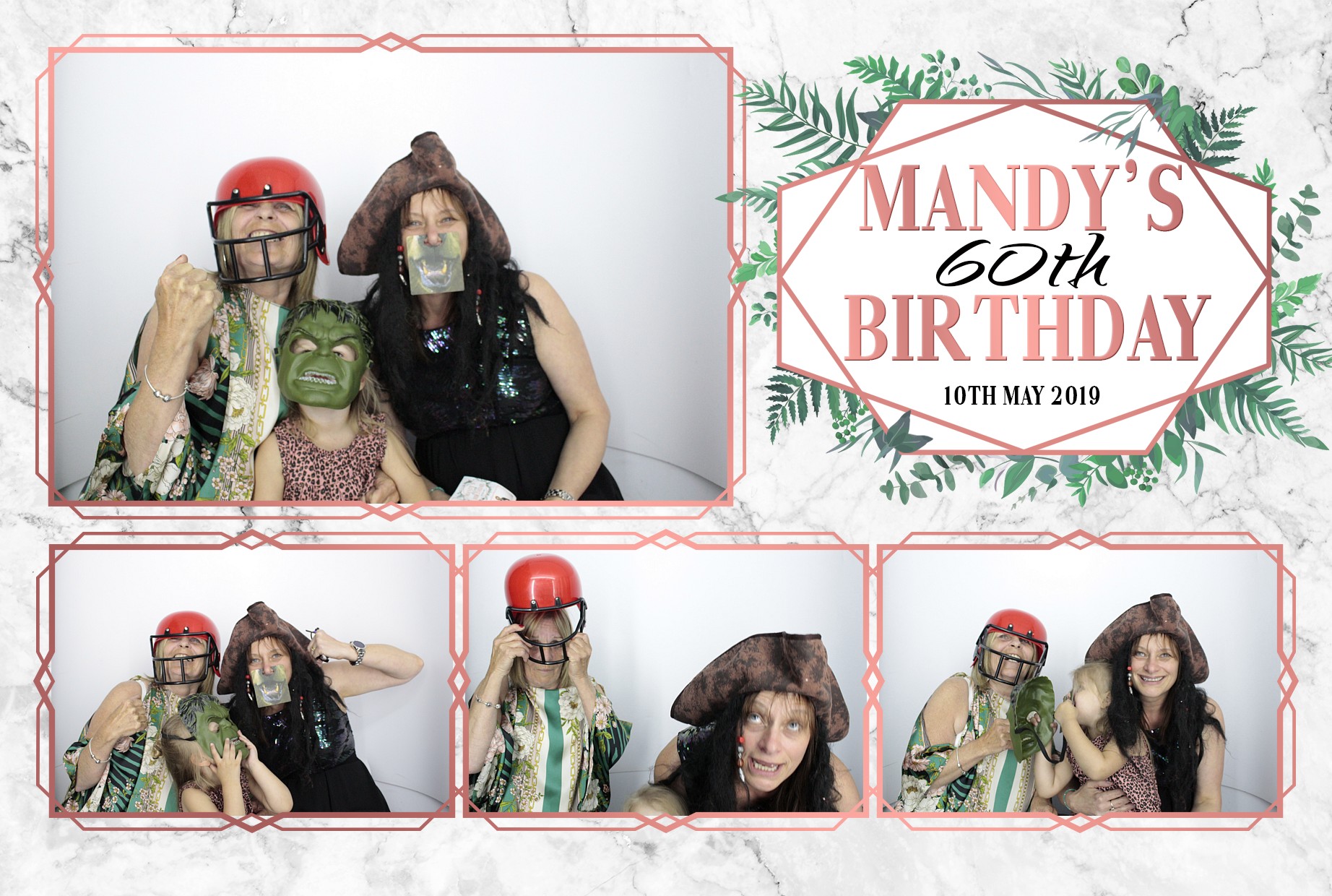 Mandy's 60th  Birthday Party | View more photos from the event at gallery.myphotoboothexperience.co.uk/u/MyPhotoBoothExperienceLtd/Mandys-60th-Birthday-Party